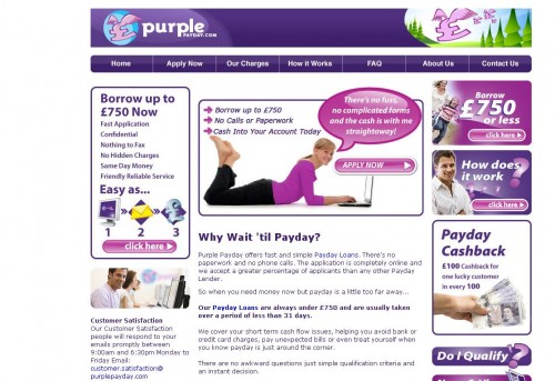 purple payday loans best