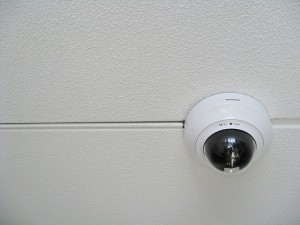 Surveillance cameras can help keep businesses safe.