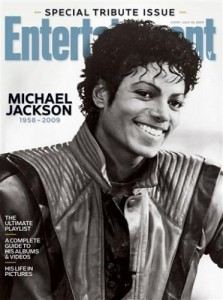 Some publications have chosen to use old, famous photos of Michael Jackson for their covers.