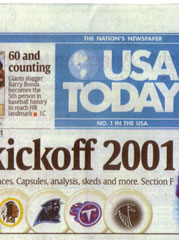 USA Today is Gannett's largest newspaper.