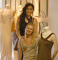 San Diego Magazine Laura Gambucci (top) and a client | Image from San Diego Magazine